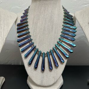 Kendra Scott Gunmetal Iridescent Jill